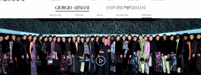 Armani 再次举办无人观看的时装秀：将通过电视台与社交媒体进行直播